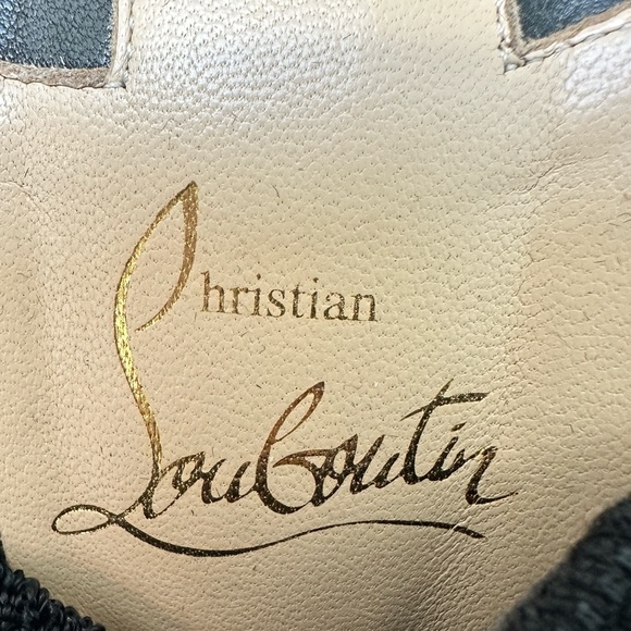 CHRISITAN LOUBOUTIN KNIT BOOTIE - Picture 5 of 10